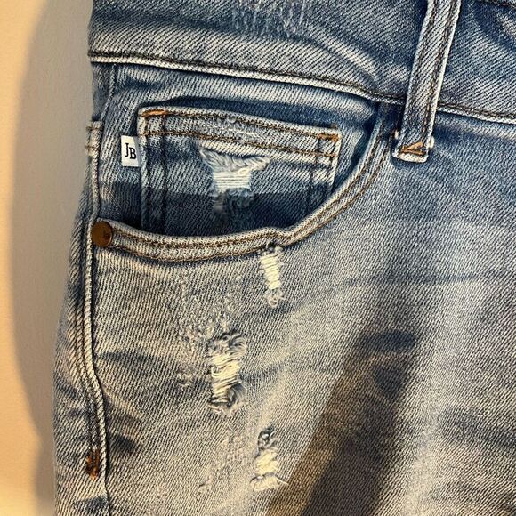 Judy Blue Distressed Cut Off Jean Shorts, 2XL - Picture 8 of 13